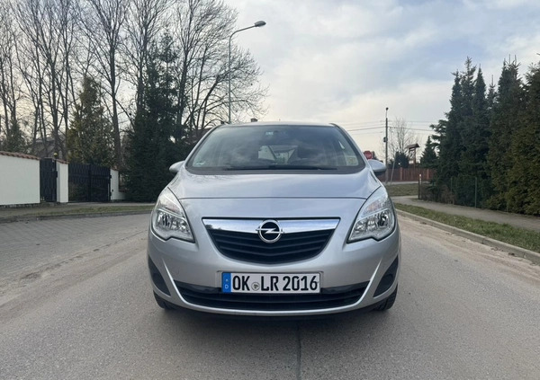 Opel Meriva cena 19900 przebieg: 165000, rok produkcji 2012 z Nidzica małe 137